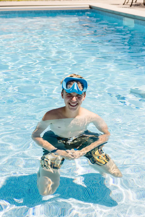 Splash Place Royal Adult Swim Mask – Anti-Fog Silicone Frame Goggles With Clear Lenses | Assembled in USA Splash Place  Adult Swim Mask