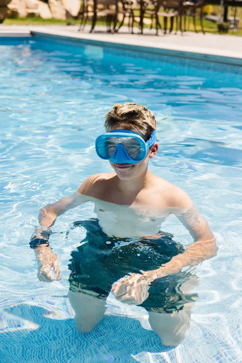 Splash Place Royal Adult Swim Mask – Anti-Fog Silicone Frame Goggles With Clear Lenses | Assembled in USA Splash Place  Adult Swim Mask