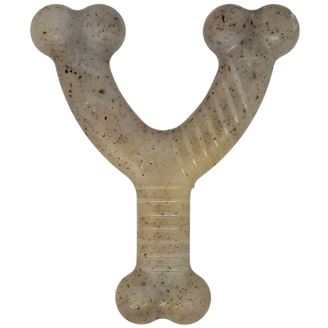 Stars and Stripes Nylon Wishbone Dog Toy – Durable Chew Toy for Powerful Jaws 6.25 Inch | Made in USA SodaPup  Nylon Dog Toys