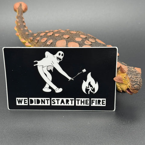 Start The Fire Sticker Decal 3x4 Inch – Durable Vinyl Graphic | Made in USA American Lictor  Vinyl Stickers