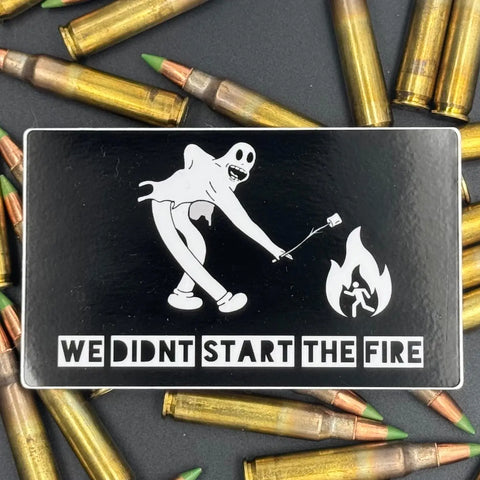 Start The Fire Sticker Decal 3x4 Inch – Durable Vinyl Graphic | Made in USA American Lictor  Vinyl Stickers