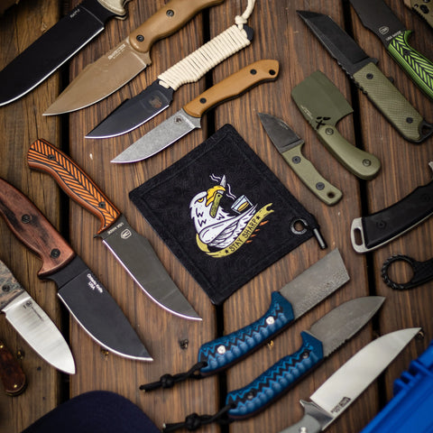 Stay Sharp Hank Microfiber Cloth – Precision Knife Cleaning | Made in USA All American Maker 