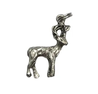 Sterling Silver Buck Deer Jewelry Set – 18 Inch Necklace with Dangle Earrings | Handmade Outdoor Gift | Made in USA Michelle Marie Boutique  Jewelry Set