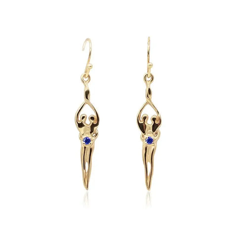 Sterling Silver Soulmate Earrings Symbol of Love Jewelry  Earrings