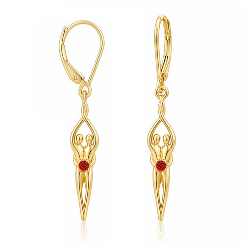 Sterling Silver Soulmate Earrings Symbol of Love Jewelry  Earrings