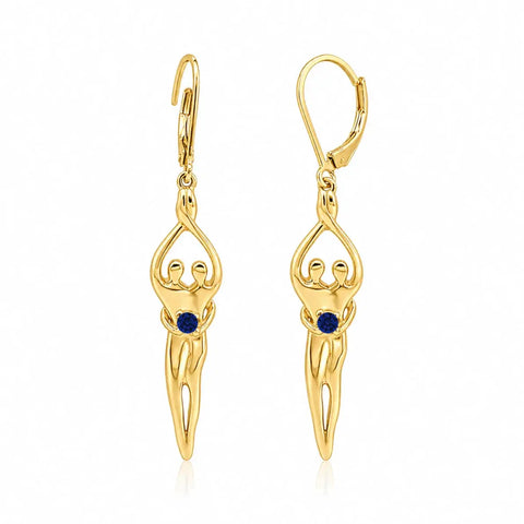 Sterling Silver Soulmate Earrings Symbol of Love Jewelry  Earrings