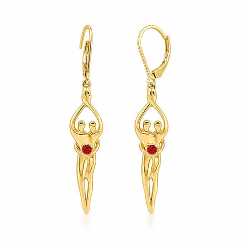 Sterling Silver Soulmate Earrings Symbol of Love Jewelry  Earrings