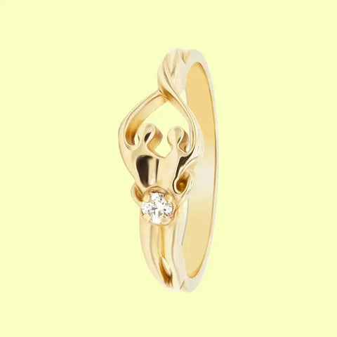 Sterling Silver Soulmate Ring Symbol of Love Jewelry  Ring
