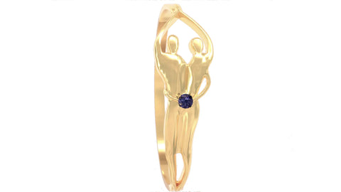 Sterling Silver Soulmate Ring Symbol of Love Jewelry  Ring