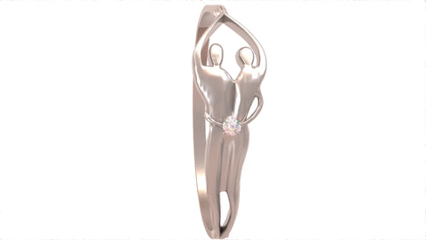 Sterling Silver Soulmate Ring Symbol of Love Jewelry  Ring