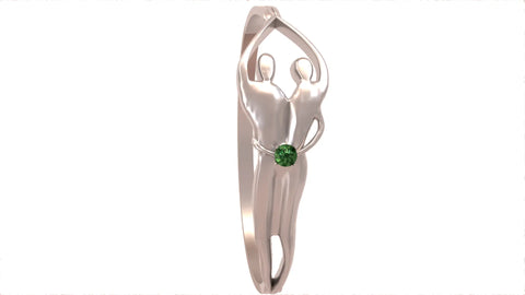 Sterling Silver Soulmate Ring Symbol of Love Jewelry  Ring