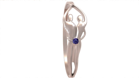 Sterling Silver Soulmate Ring Symbol of Love Jewelry  Ring
