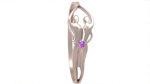 Sterling Silver Soulmate Ring Symbol of Love Jewelry  Ring