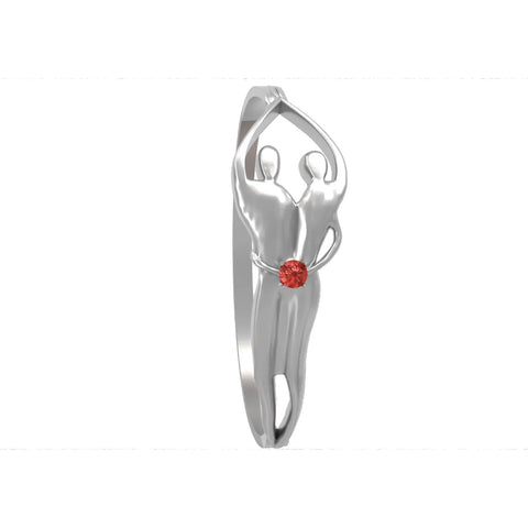 Sterling Silver Soulmate Ring Symbol of Love Jewelry  Ring