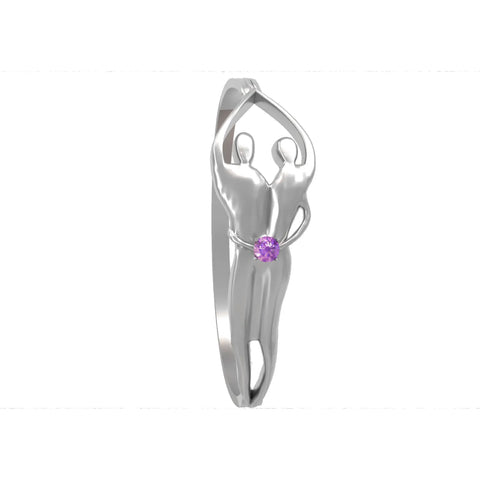Sterling Silver Soulmate Ring Symbol of Love Jewelry  Ring