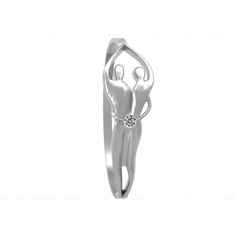 Sterling Silver Soulmate Ring Symbol of Love Jewelry  Ring