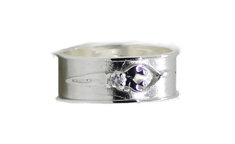 Sterling Silver Unisex Soulmate Ring Symbol of Love Jewelry  Ring