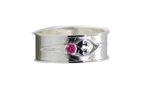 Sterling Silver Unisex Soulmate Ring Symbol of Love Jewelry  Ring