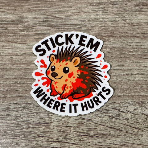 Sticker: Stick 'Em American Lictor  Vinyl Stickers