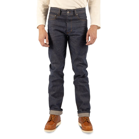 Straight Fit Raw Selvedge Jeans 12.5oz Denim – Proximity Manufacturing | Made in USA Seven Titans  Jeans