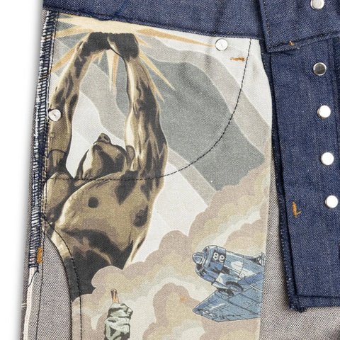 Straight Fit Raw Selvedge Jeans 12.5oz Denim – Proximity Manufacturing | Made in USA Seven Titans  Jeans