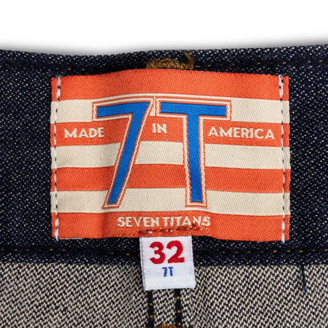 Straight Fit Raw Selvedge Jeans 12.5oz Denim – Proximity Manufacturing | Made in USA Seven Titans  Jeans