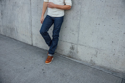 Straight Fit - Raw Selvedge, Proximity Manufacturing Seven Titans  Jeans