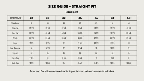 Straight Fit - Raw Selvedge, Proximity Manufacturing Seven Titans  Jeans