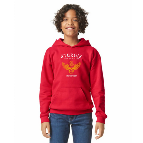 Sturgis Rally Organic Cotton Hoodie – Unisex Pullover Sweatshirt | Made in USA Suede Kloth 