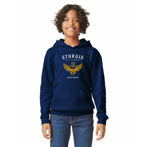 Sturgis Rally Organic Cotton Hoodie – Unisex Pullover Sweatshirt | Made in USA Suede Kloth 