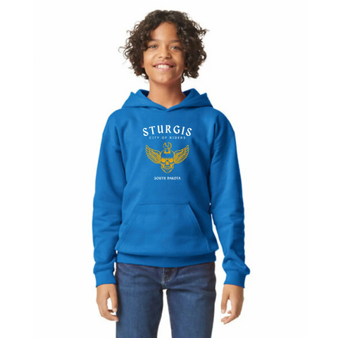 Sturgis Rally Organic Cotton Hoodie – Unisex Pullover Sweatshirt | Made in USA Suede Kloth 