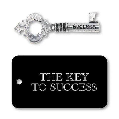Success Key Charm – Recycled Lead-Free Pewter – Inspirational Gift | Whitney Howard Designs | Made in USA Whitney Howard Designs  Keys