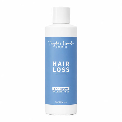 Sulfate-Free Hair Loss Shampoo 8oz – Botanical Growth Formula with Horsetail and Silk Protein | Made in USA Taylor Made Organics  hair care