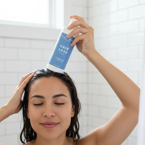 Sulfate-Free Hair Loss Shampoo 8oz – Botanical Growth Formula with Horsetail and Silk Protein | Made in USA Taylor Made Organics  hair care