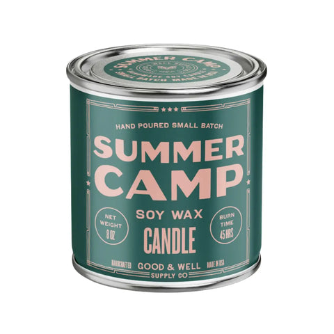 Summer Camp Happy Place Candle Good & Well Supply Co.  Candles