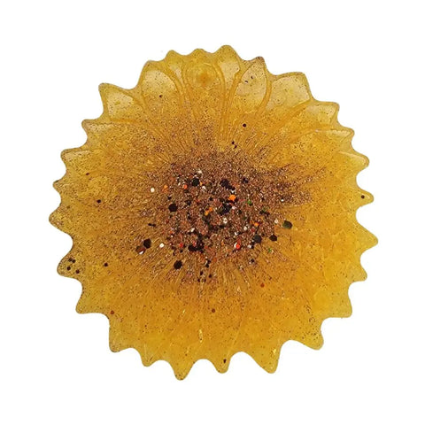 Sunflower Shaped Car Air Freshener – Floral Scent Vehicle Decor | Handcrafted Bath Bums  Car Freshies