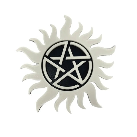 Supernatural Glow in Dark Fridge Magnet 5 Inch – Made in USA Chatelet Manufacturing 