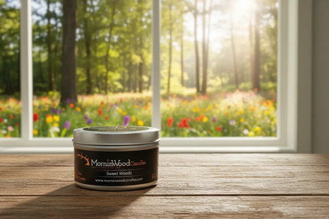 Sweet Woods - Soy Tin Collection MorninWood Candles  Candles