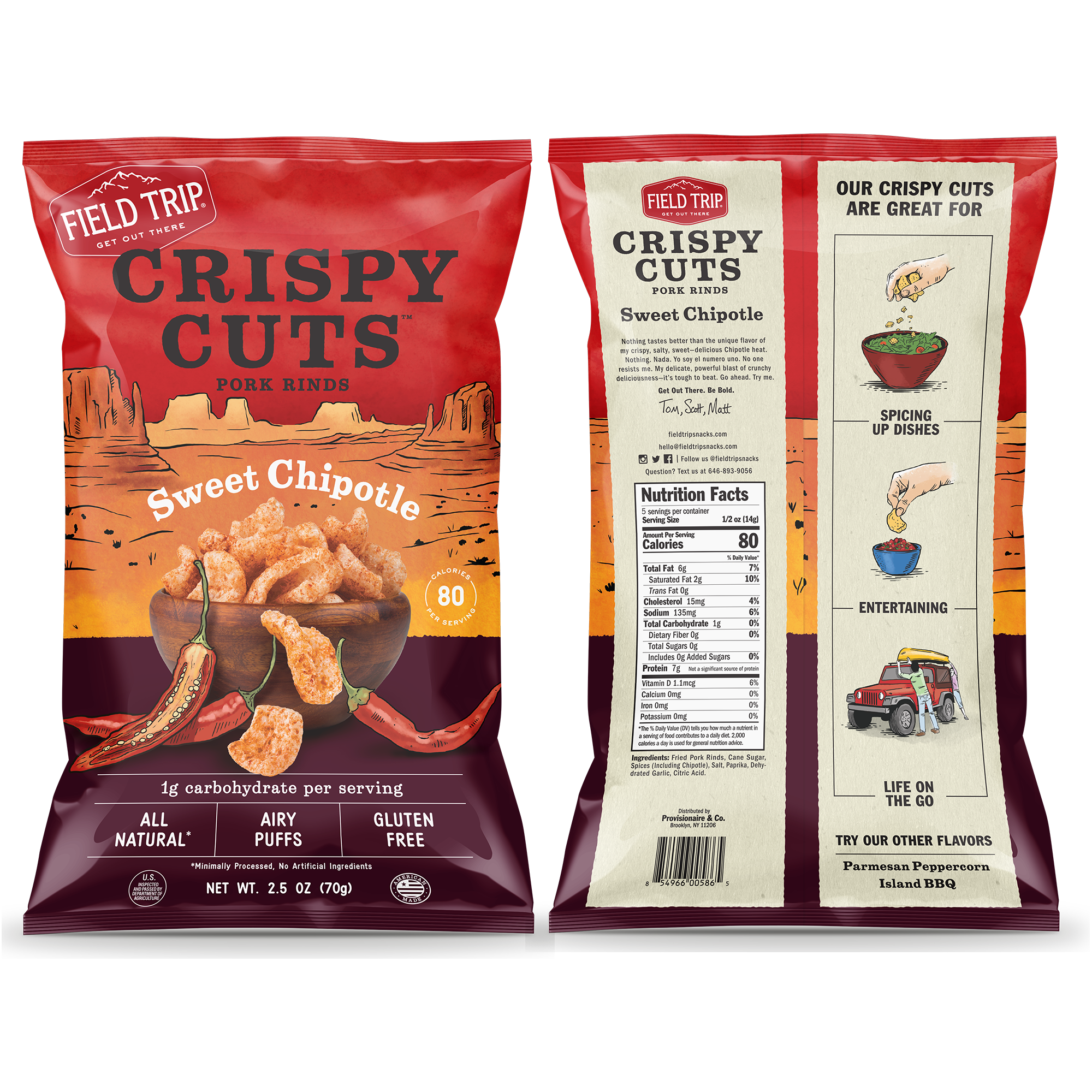 Sweet Chipotle Puffs | Made in USA | Keto-Friendly Snacks– Apollo