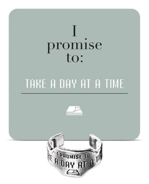 Take a Day at a Time Promise Ring Whitney Howard Designs  promise rings