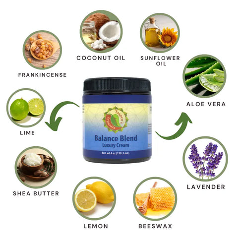 Taspen's Organics Balance Hydrating Body Cream – 4 oz – Natural Skincare | Made in USA Taspen's Organics  Bath and Body (10)