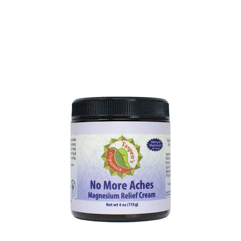 Taspen’s Organics Magnesium Relief Cream – 4 oz Soothing Muscle Cream | Made in USA Taspen's Organics 