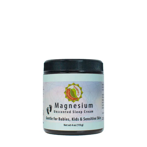 Taspen's Organics Magnesium Sleep Cream – 4 oz Unscented | Made in USA Taspen's Organics  Soothing Salves, Creams & Oils (2)