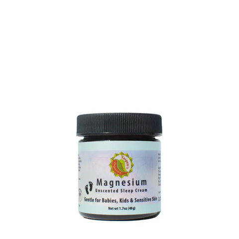 Taspen's Organics Magnesium Sleep Cream – 4 oz Unscented | Made in USA Taspen's Organics  Soothing Salves, Creams & Oils (2)