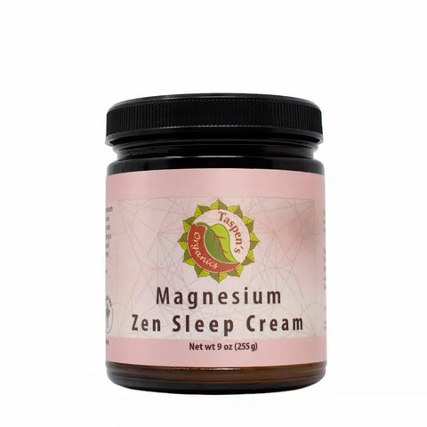 Taspen’s Organics Magnesium Zen Sleep Cream – Soothing Magnesium Lotion | Made in USA Taspen's Organics  Soothing Salves, Creams & Oils (2)