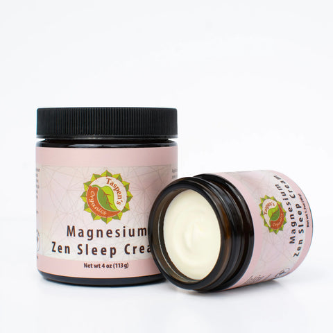 Taspen’s Organics Magnesium Zen Sleep Cream – Soothing Magnesium Lotion | Made in USA Taspen's Organics  Soothing Salves, Creams & Oils (2)