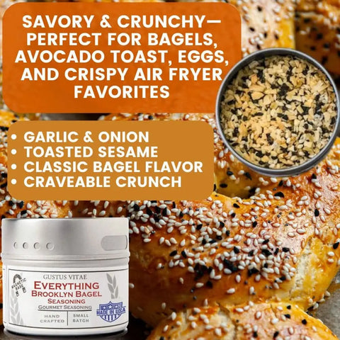 Taste of America- Classic USA Flavor Favorites | Gift Packaged Seasoning Collection | Set of 6 Gustus Vitae  Collections & Gift Sets