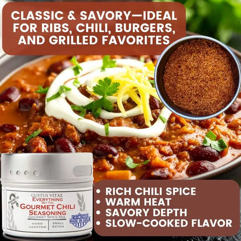 Taste of America- Classic USA Flavor Favorites | Gift Packaged Seasoning Collection | Set of 6 Gustus Vitae  Collections & Gift Sets