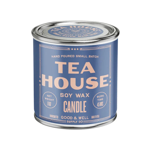 Tea House Happy Place Candle Good & Well Supply Co.  Candles