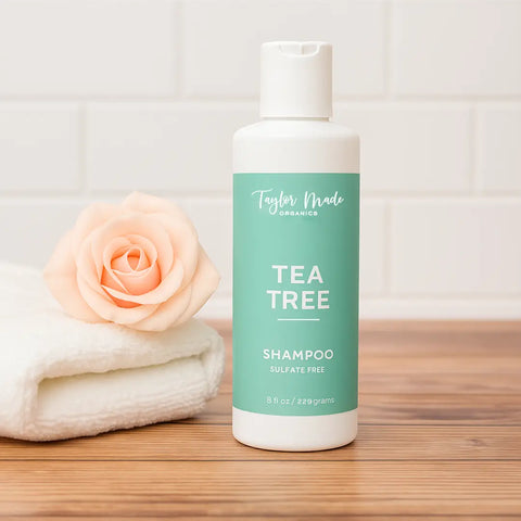 Tea Tree Organic Body Wash and Shampoo - Fungal / Candida Taylor Made Organics  Bath & Body